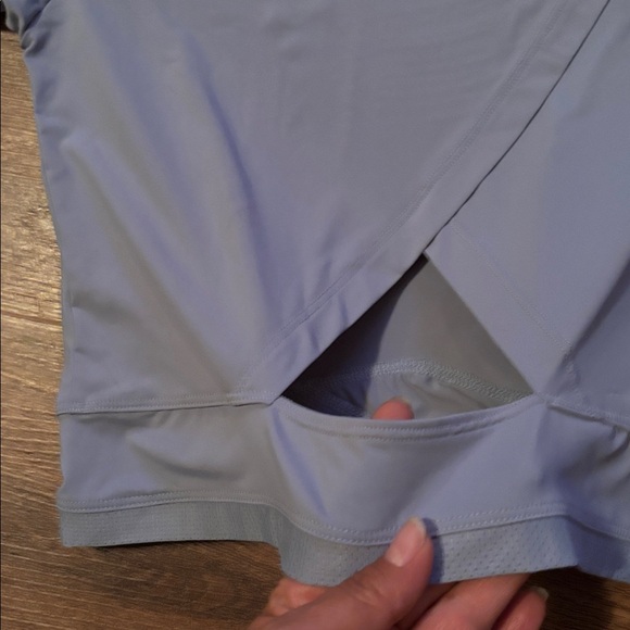 Light Blue Short Sleeve Top - Picture 7 of 8